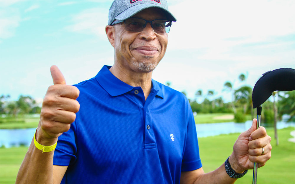 Steve Harvey Golf Invitational Tournament Steve & Marjorie Harvey