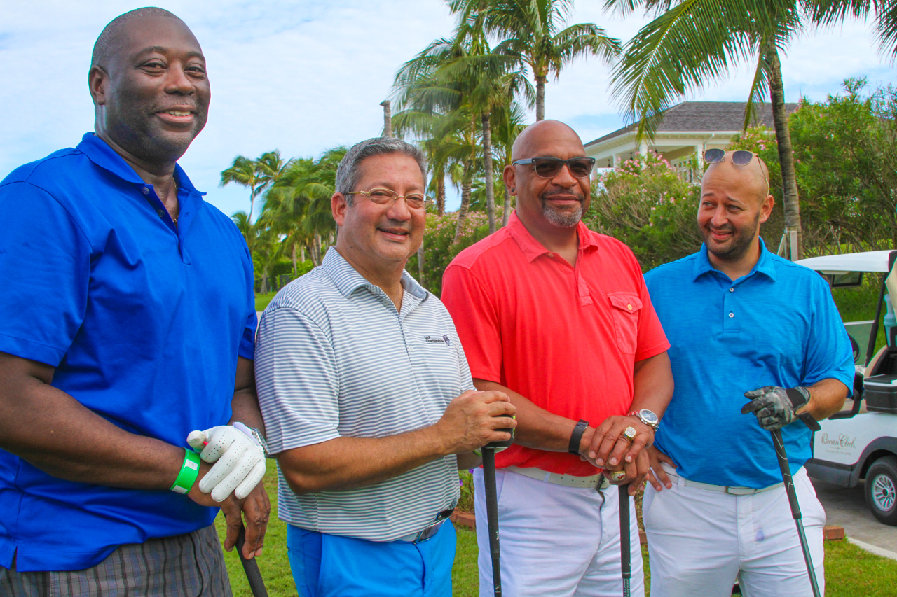 Steve Harvey Golf Invitational Tournament Steve & Marjorie Harvey