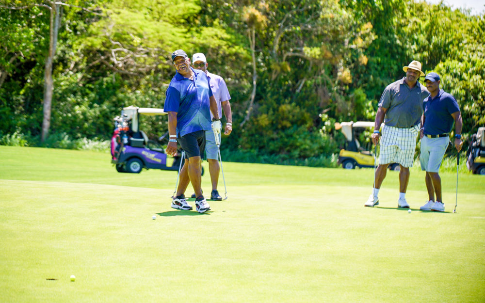 Steve Harvey Golf Invitational Tournament Steve & Marjorie Harvey